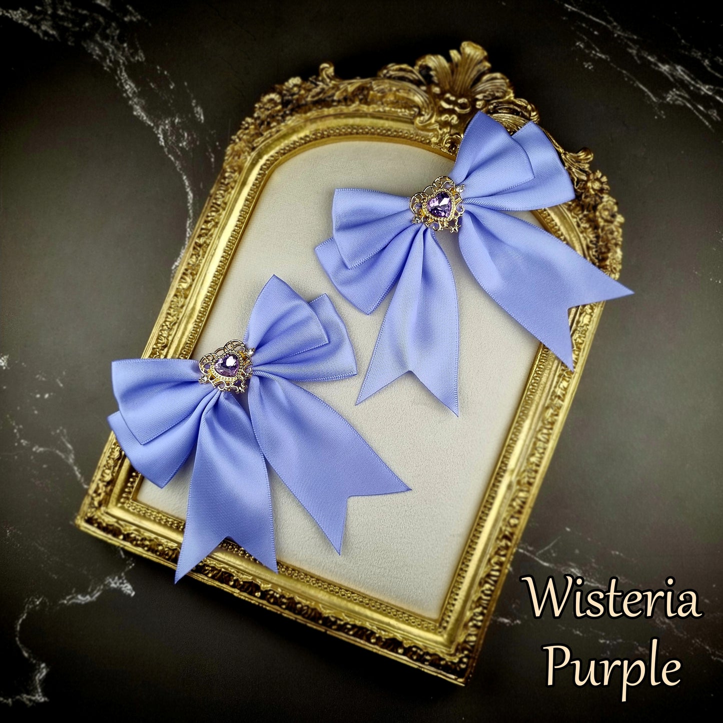 Elegant Heart (Lolita Hat & Ribbons Set)