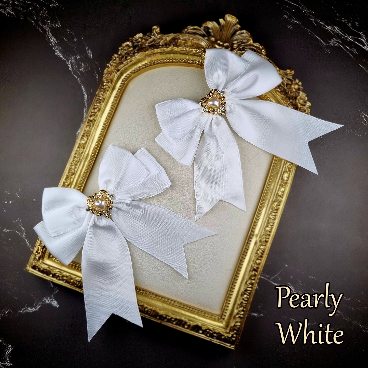 Elegant Heart (Lolita Hat & Ribbons Set)