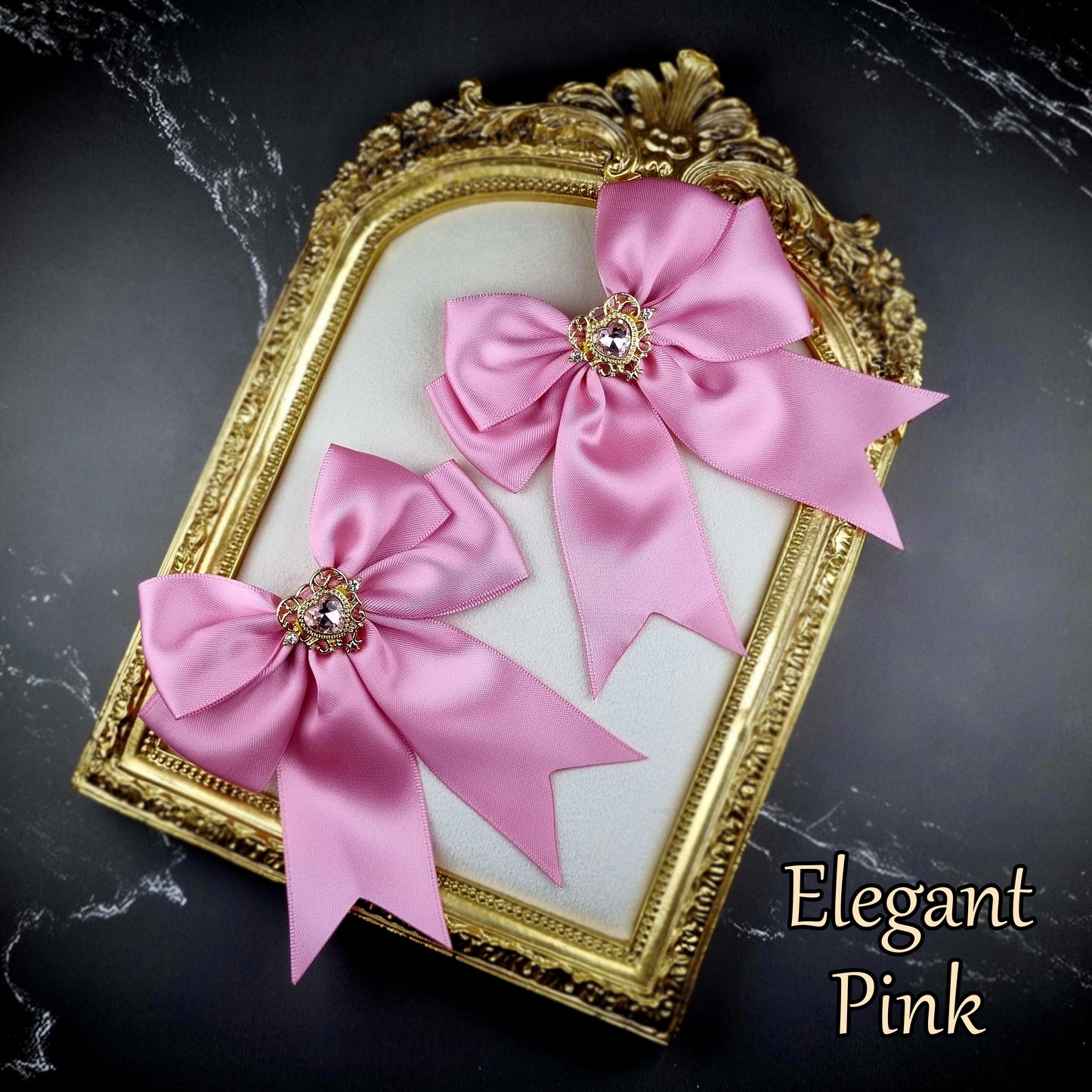 Elegant Heart (Lolita Hat & Ribbons Set)