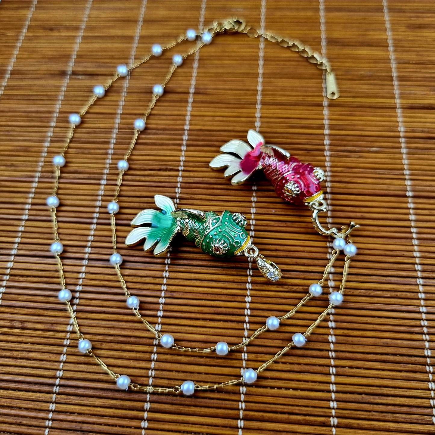 Auspicious Goldfish Jewellery Set (Limited Edition)