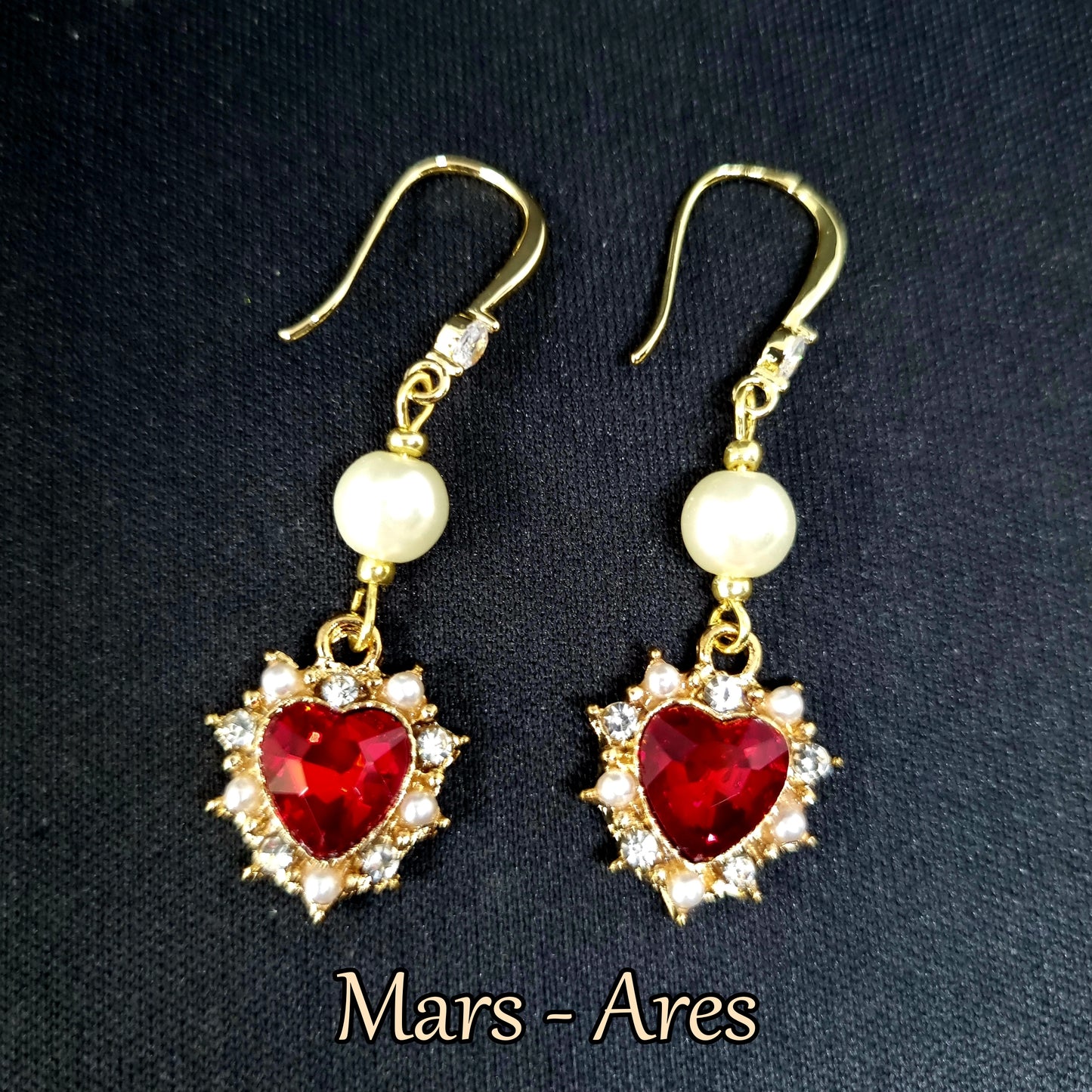 Guardian Princess Heart Earrings