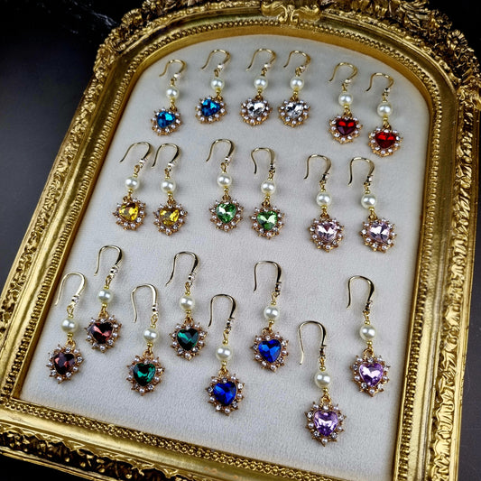 Guardian Princess Heart Earrings