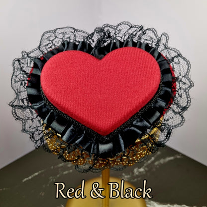 Elegant Heart (Lolita Hat & Ribbons Set)