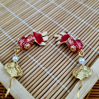 Auspicious Goldfish Jewellery Set (Limited Edition)