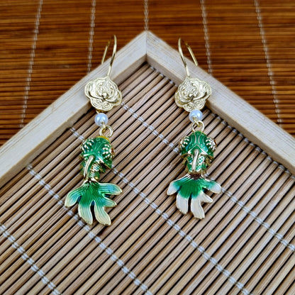 Auspicious Goldfish Jewellery Set (Limited Edition)