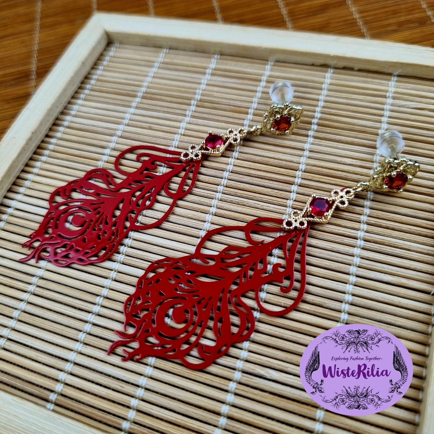 Majestic Phoenix Earrings