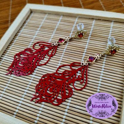 Majestic Phoenix Earrings