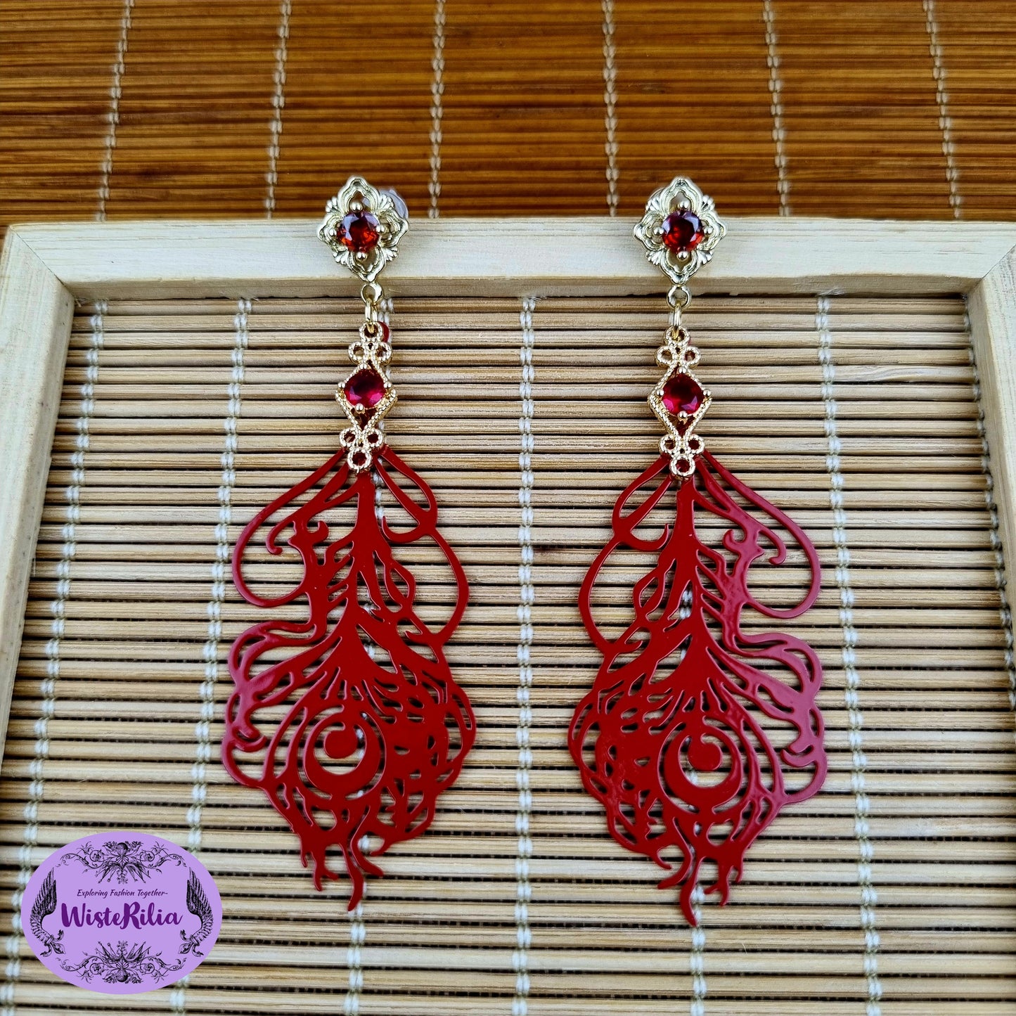 Majestic Phoenix Earrings