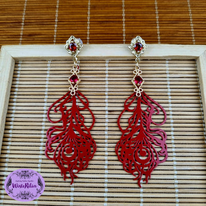 Majestic Phoenix Earrings