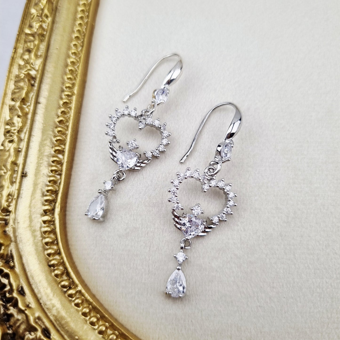 Elegant Heart Earrings