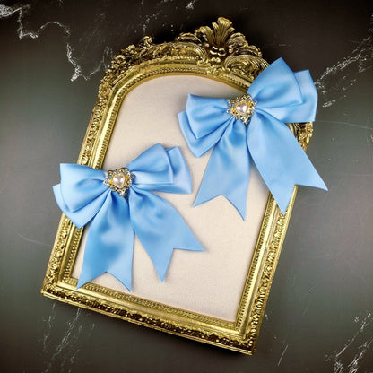 Pearly Heart Ribbons