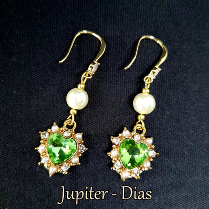 Guardian Princess Heart Earrings