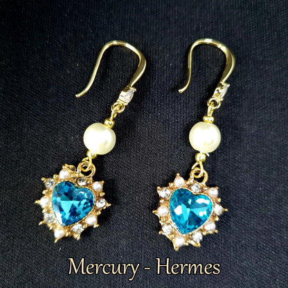 Guardian Princess Heart Earrings